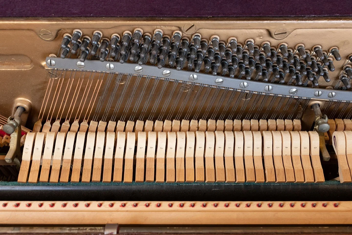 1951 Baldwin Acrosonic | Refinished Spinet Piano | Mid-Century